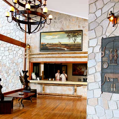 The Lodge reception