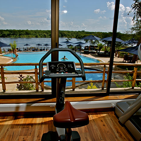 gym-with-pool-and-nile-view-uganda