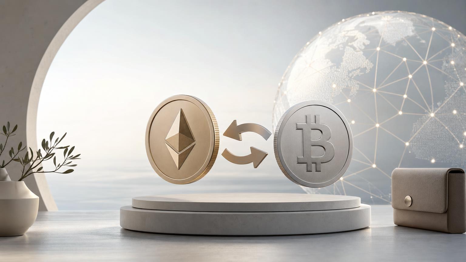 Crypto exchange quote showing how the rate, spread, service fee, network cost, and slippage affect the final amount received